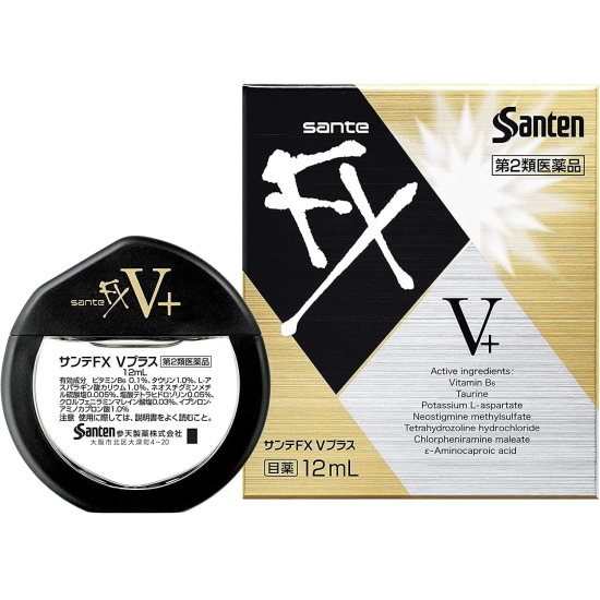 参天制药（Sanden）FXV+  眼药水 12ml