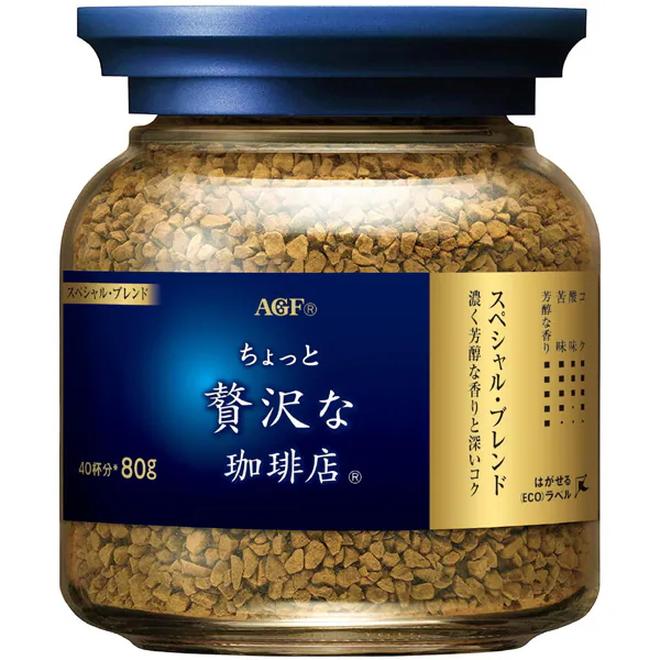 味之素AGF 《微奢咖啡店(R)》 特调混合 80g瓶装