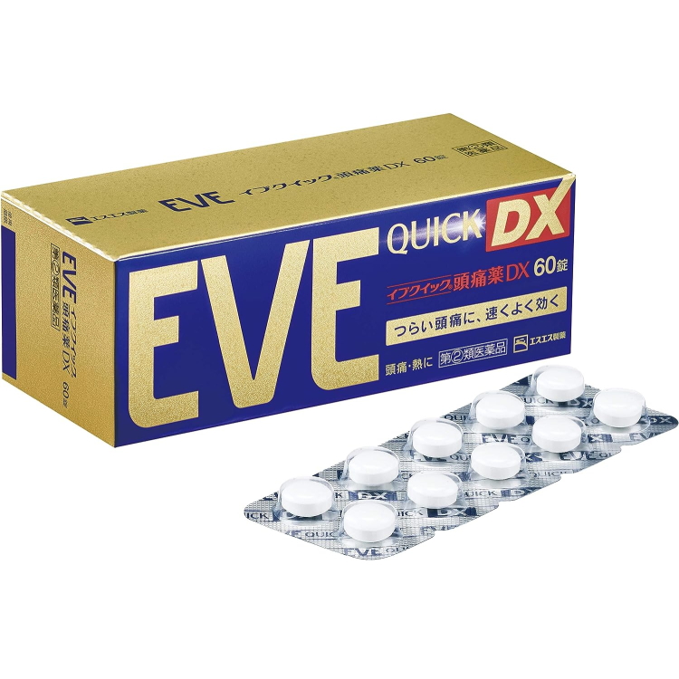 白兔制药 EVE QUICK 头痛药DX 60片装