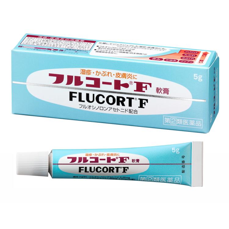 田边三菱制药 Flucort F 湿疹皮炎膏 10g装