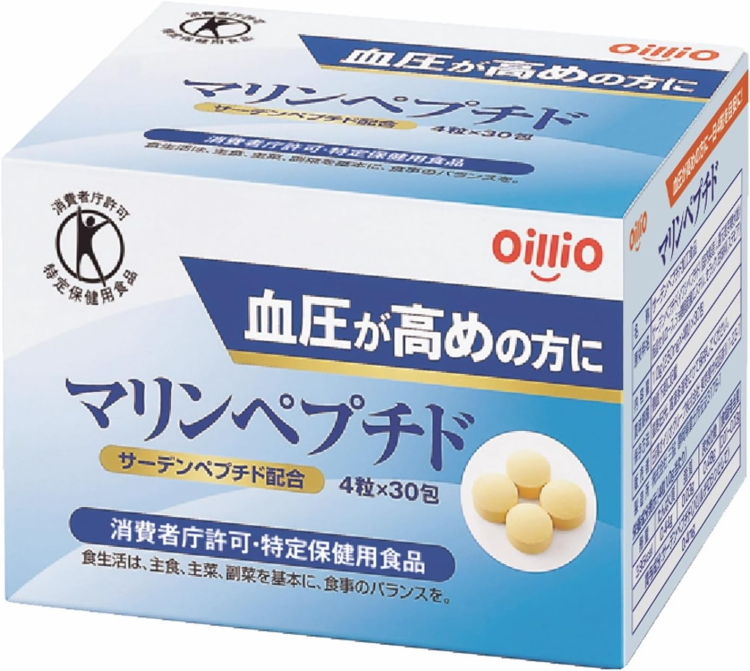 日清oilio 高血压特定保健用食品　マリンペプチド （30日量）