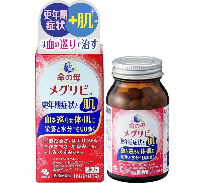 【小林制药】命之母 Megrivia A 168片【适用于更年期及皮肤症状】