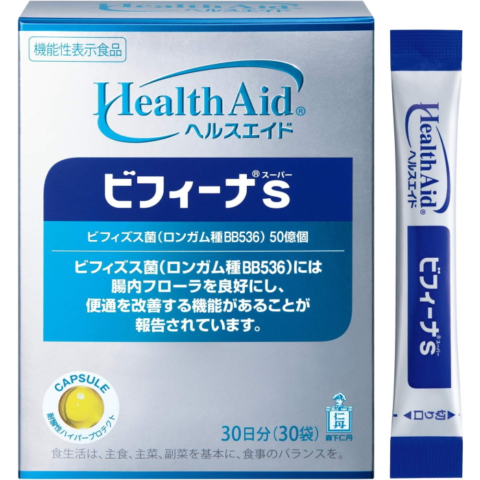 【森下仁丹】 Health Aid 维菲娜S (超级)  [双歧杆菌 乳酸菌 肠内植物营养品 功能性标示食品 ]