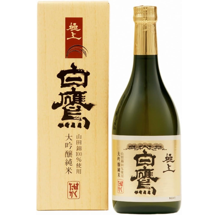 日本清酒 白鹰 极上大吟酿纯米酒 720ml